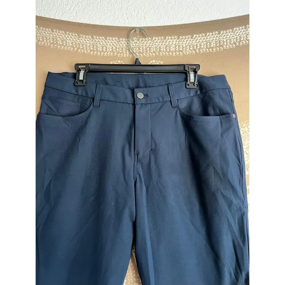 Lululemon ABC Pant Slim 5-Pocket Navy Men's 33